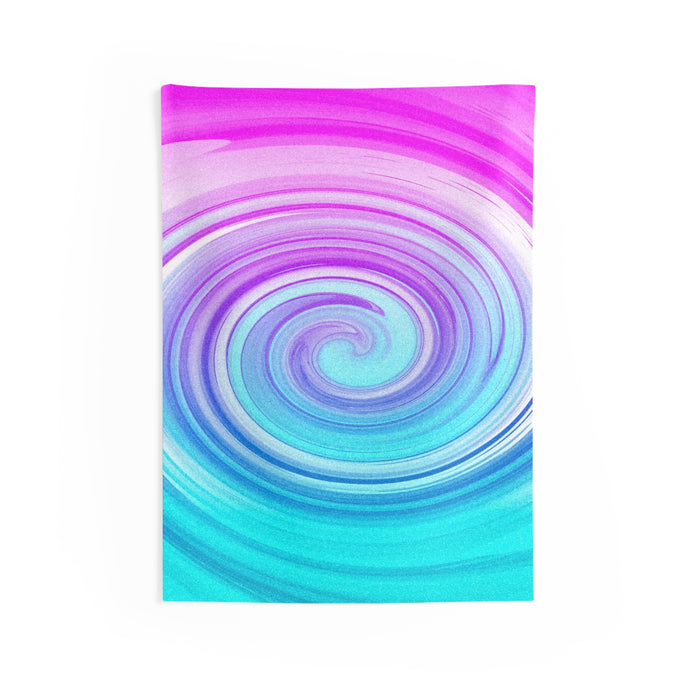 Daze and Haze Tapestry - Abstract Dreamy Wall Hanging