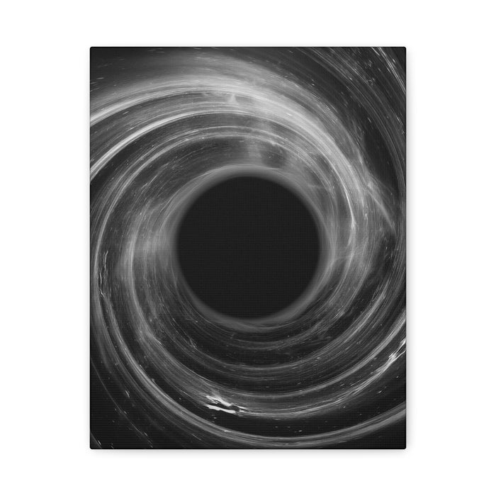 Black Hole Canvas Wall Art - Cosmic Universe Decor