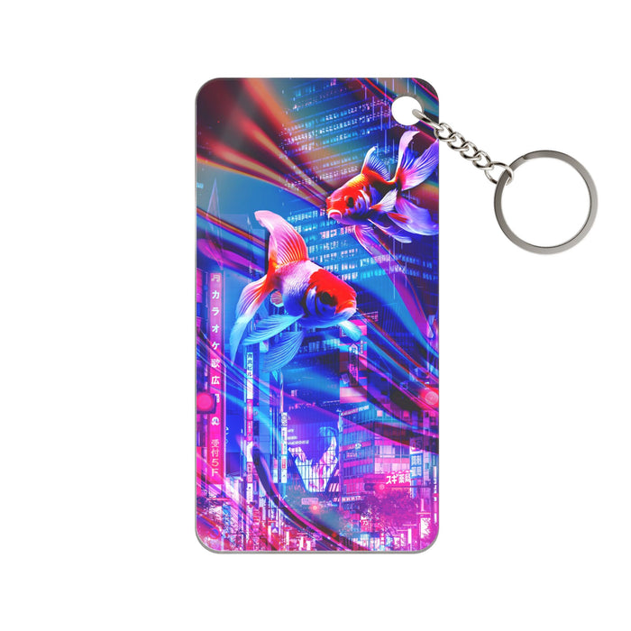 Japanese City Punk FX.2 Koi Attack Keychain - Special Edition Charm
