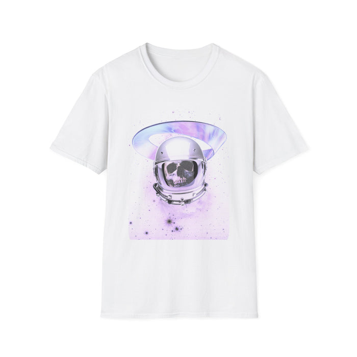 Astronaut Skeleton Skull Tee - Cosmic Horror Space Graphic Shirt