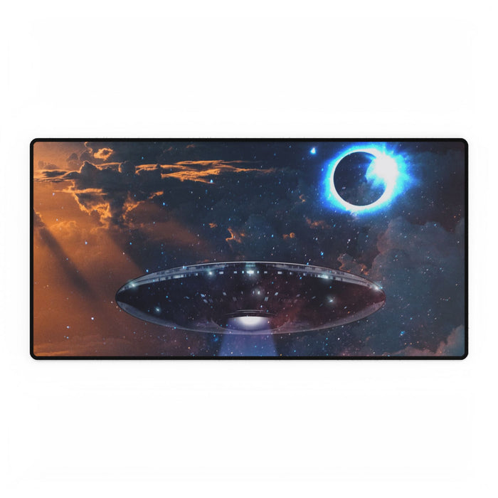 Space Ufo Desk Mat - Ufo Mouse Pad