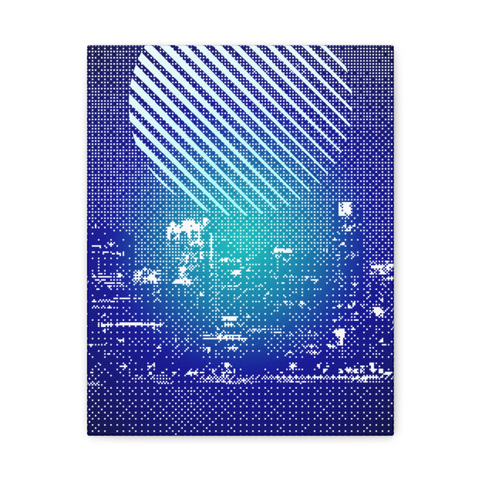 Chicago Skyline Watercolor Canvas Wall Art - Windy City Decor