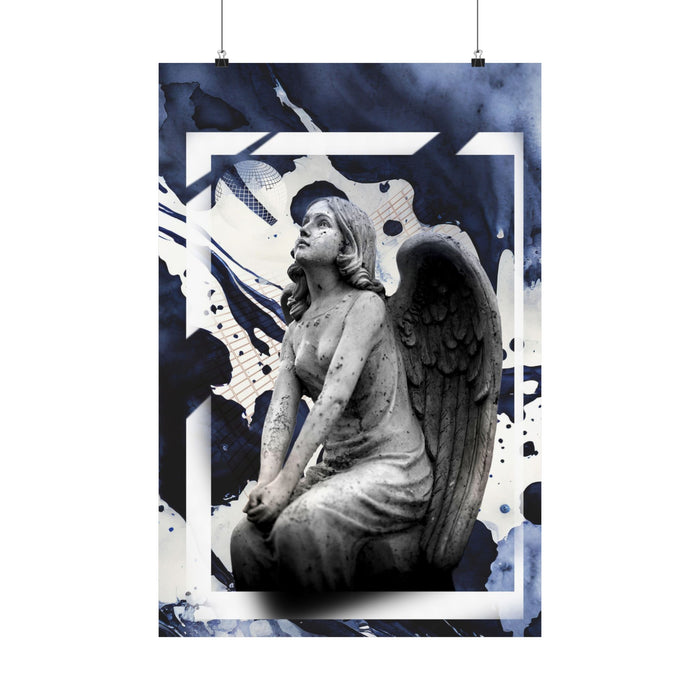Stone Angel Matte Poster Print
