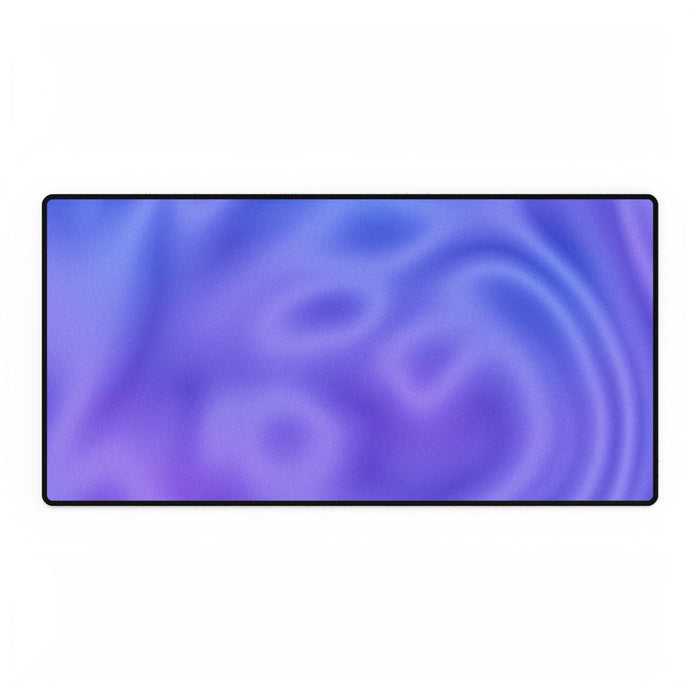 Liquid Metal Mist Pink Desk Mat - Fluid Abstract Mouse Pad