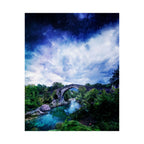 Enchanted Landscape Poster - Fantasy Forest Art Print