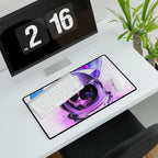 Astronaut Skeleton Skull Mouse Pad - Neon Space Skull Desk Mat