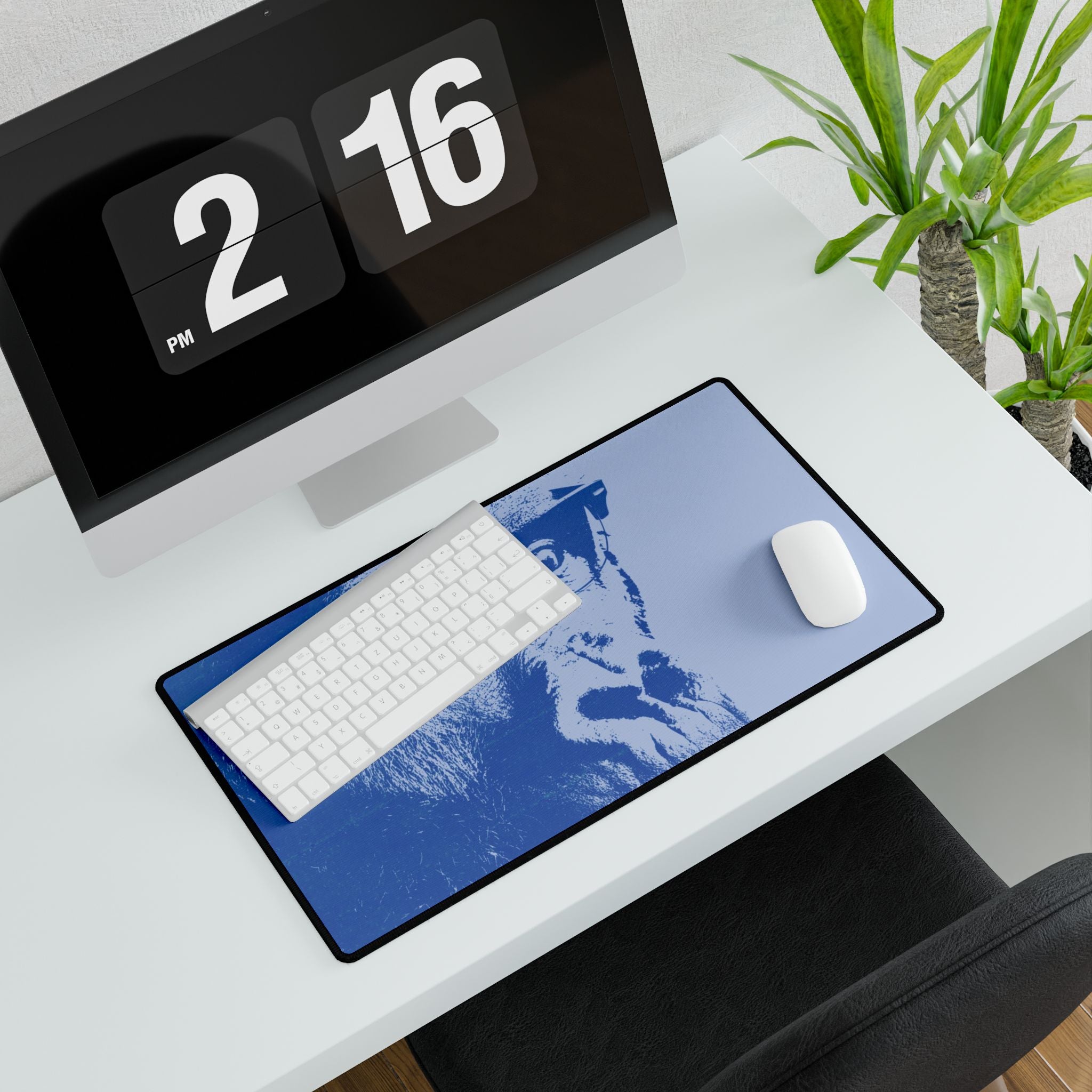 Educated Gorilla Desk Mat - Reading Book Mouse Pad