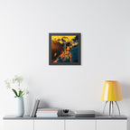 Key To The Kingdom Framed Poster - Fantasy Mysterious Wall Art