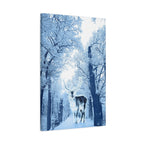 Cosmic Deer Canvas Wall Art - Celestial Animal Decor