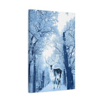 Cosmic Deer Canvas Wall Art - Celestial Animal Decor