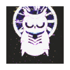 Owl of Time Poster - Surreal Clock Owl Art Print