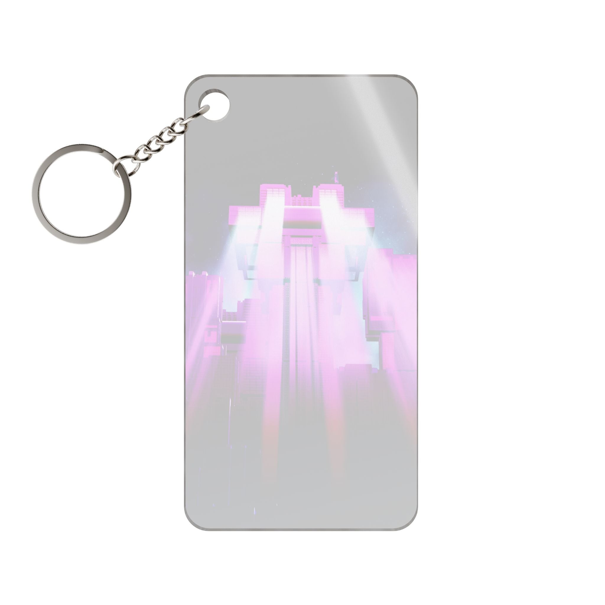 The City of Lights Acrylic Charm Keychain