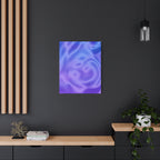 Liquid Metal Mist Pink Canvas Wall Art - Modern Textured Abstract Decor