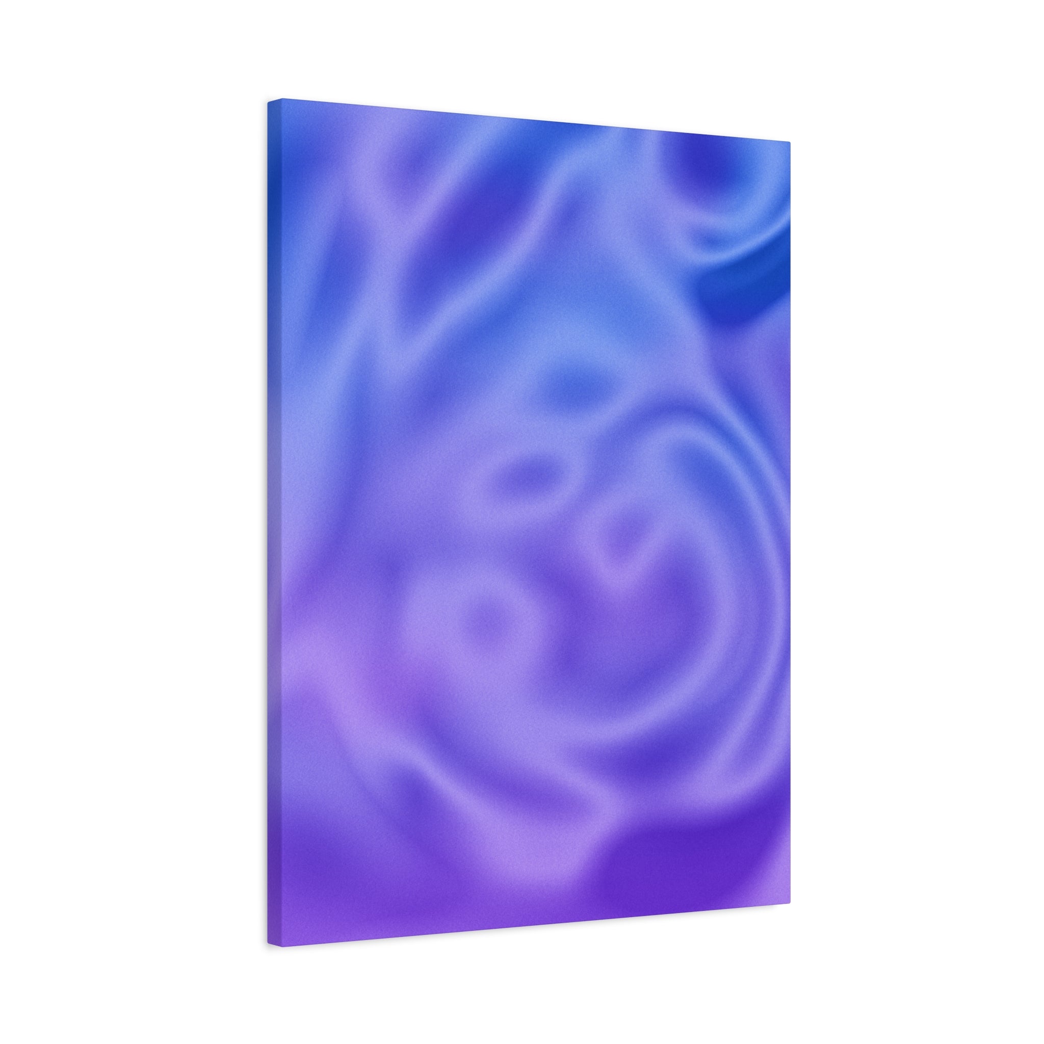 Liquid Metal Mist Pink Canvas Wall Art - Modern Textured Abstract Decor