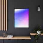 Starfield Space Galaxy Canvas Wall Art - Cosmic Purple Decor