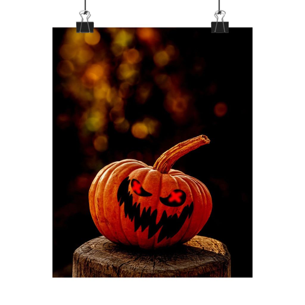 The Pumpkin Nightmare Matte Poster Print