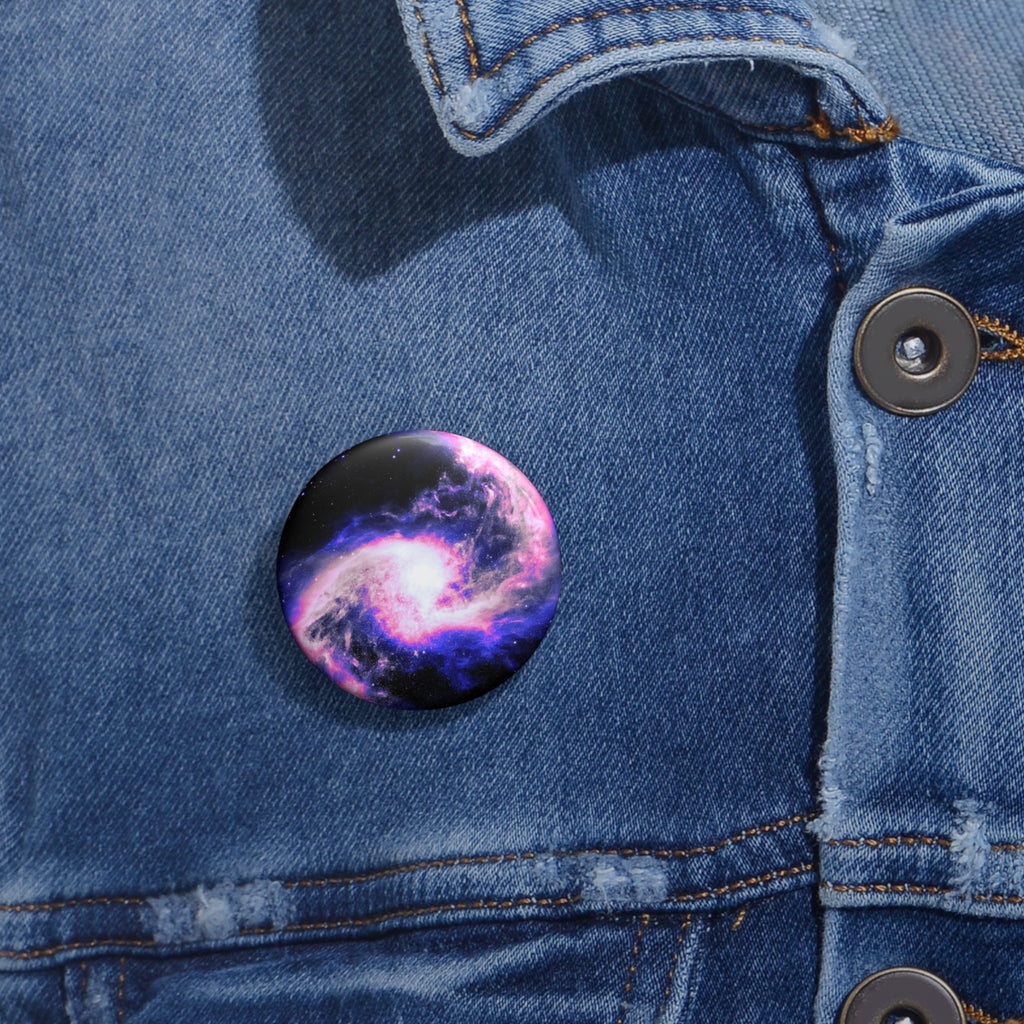 Star Formation Cosmic Space Nebula Art Pin