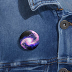 Star Formation Cosmic Space Nebula Art Pin