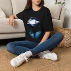 Winter Aurora Light - Torn Apart Art Shirt