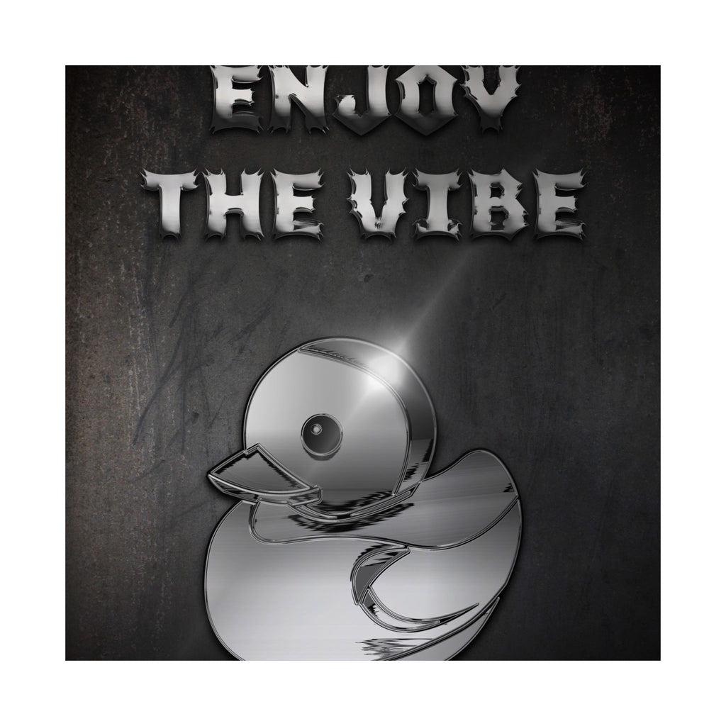 Enjoy the Vibe Poster - Aesthetic Typography Art Print
