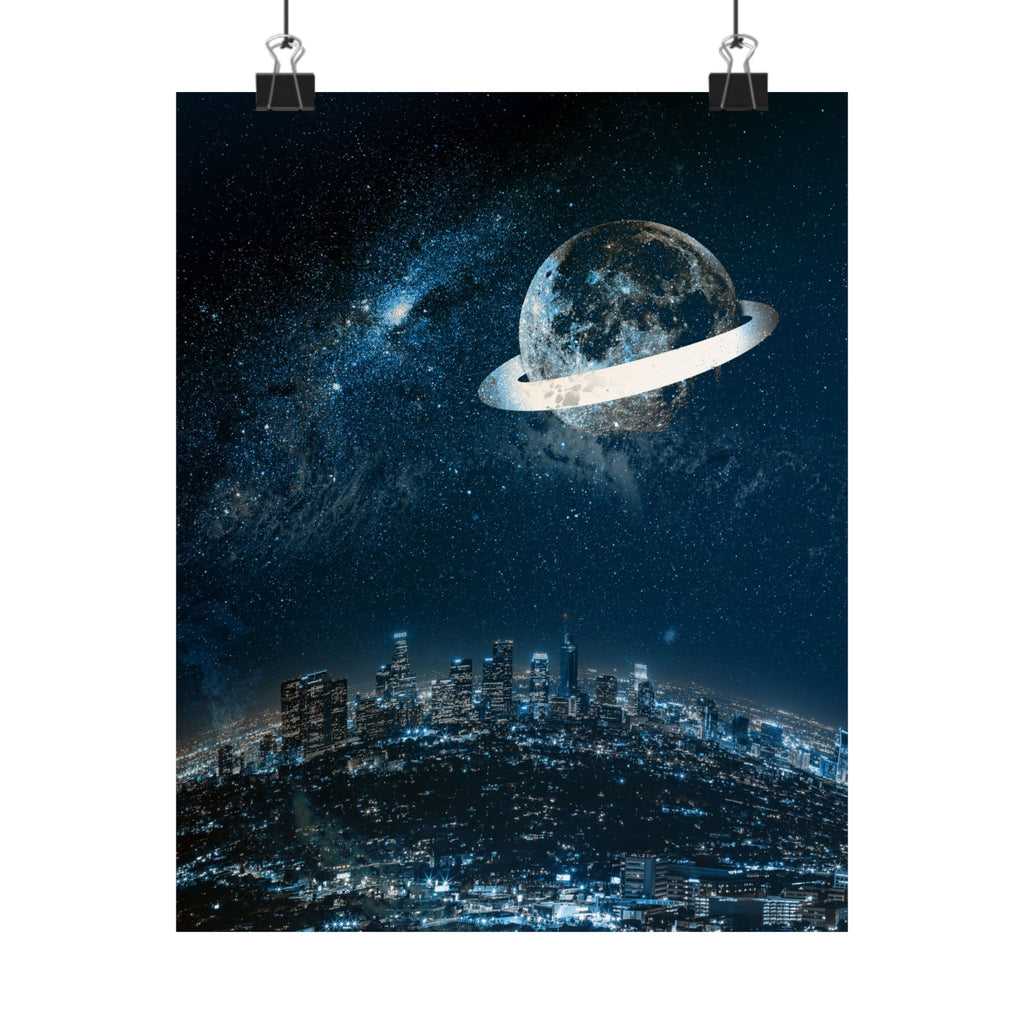 Starlight City Matte Poster Print