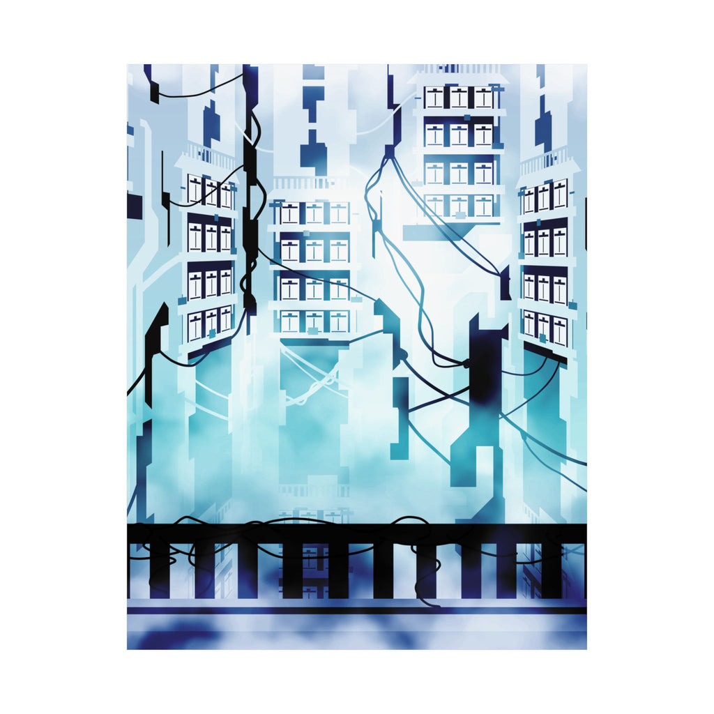 Memory Chamber Poster - Remember to Forget Cyberpunk Art Print