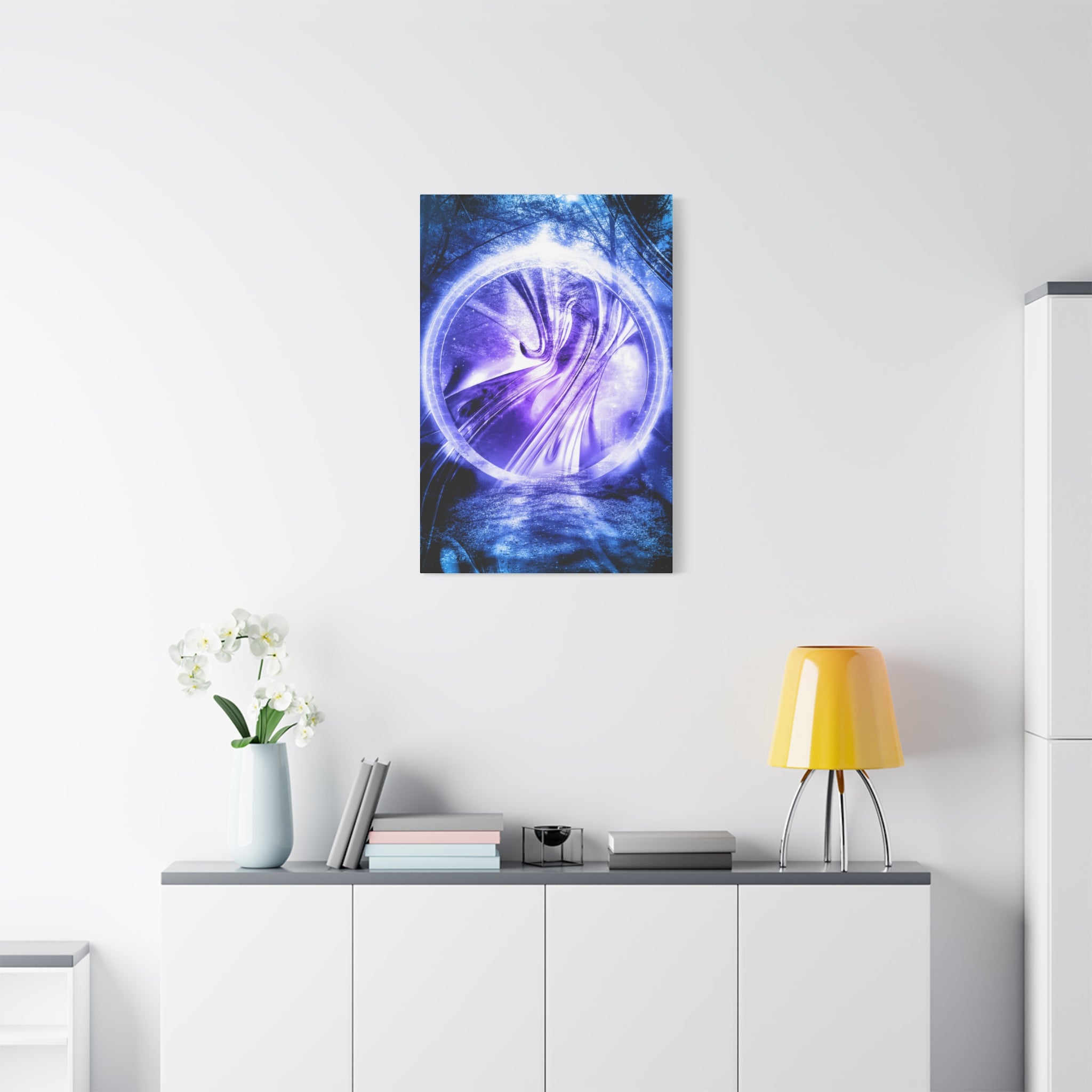 Lost Forest Magic Portal Canvas Wall Art - Special Edition Fantasy Landscape