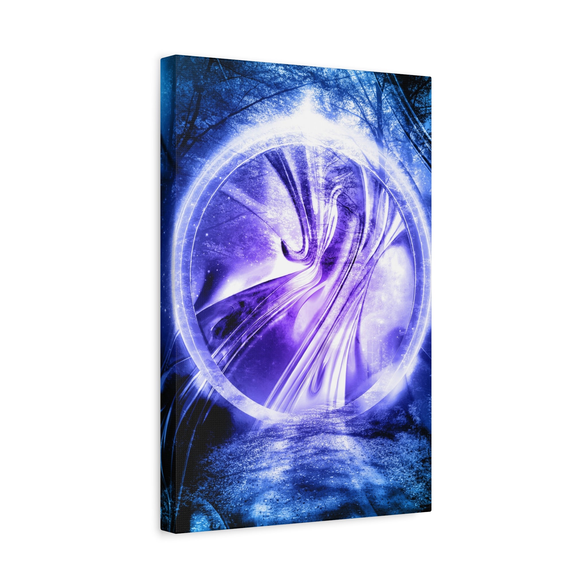 Lost Forest Magic Portal Canvas Wall Art - Special Edition Fantasy Landscape
