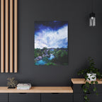 Enchanted Landscape Canvas Wall Art - Fantasy Forest Decor