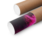 Light Nebula Poster Print - Cosmic Cloud Space Art