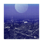 Nashville Skyline Poster - Aerial Sunset Cityscape Art Print