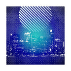 Chicago Pixel Art Poster - Retro 8-Bit Skyline Print