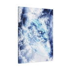 Blue Sky Dragon Canvas Wall Art - Celestial Fantasy Decor