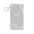 Blue Crow Keychain - Surreal Raven Acrylic Charm