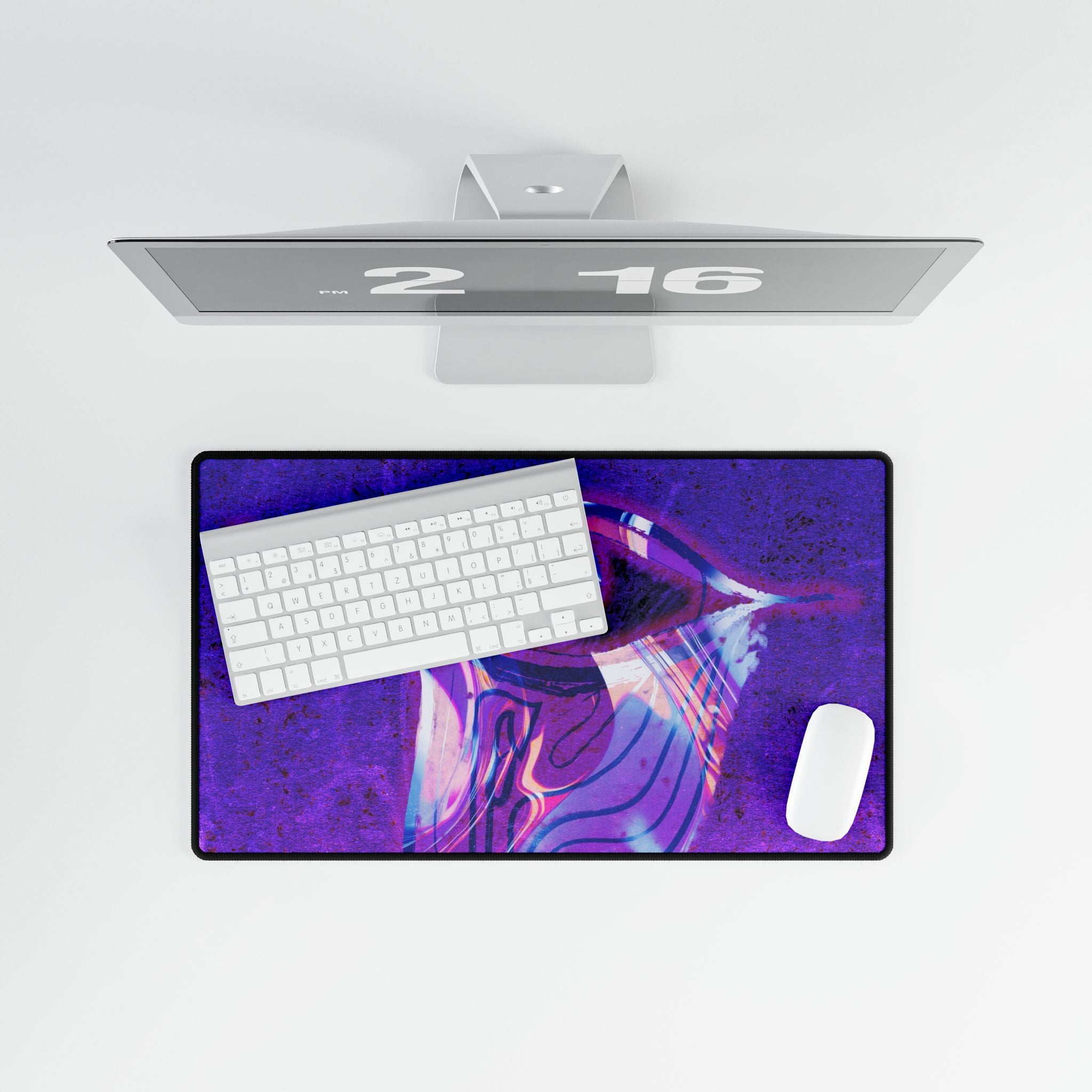 Wild Untamed Abstract Pattern Gaming Mousepad