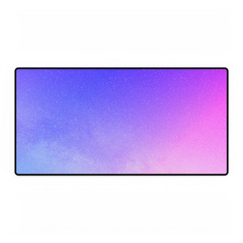Starfield Space Galaxy Desk Mat - Cosmic Purple Mouse Pad