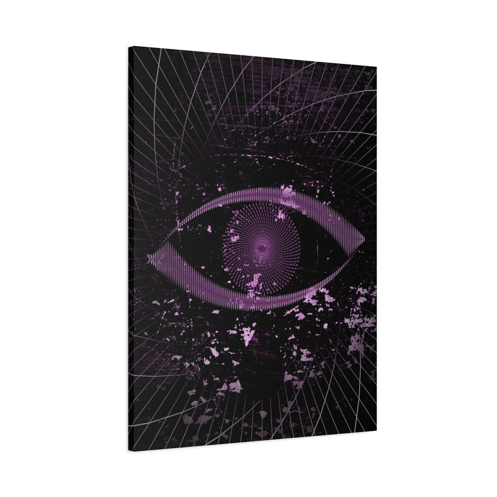 Eye of the Lost Canvas Wall Art - Surreal Dark Third-Eye Decor