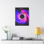 Neon Wave Horizon Canvas Wall Art - Special Edition Retro 80s Sunset