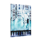 Memory Chamber Canvas Wall Art - Futuristic Sci-Fi Interior Decor