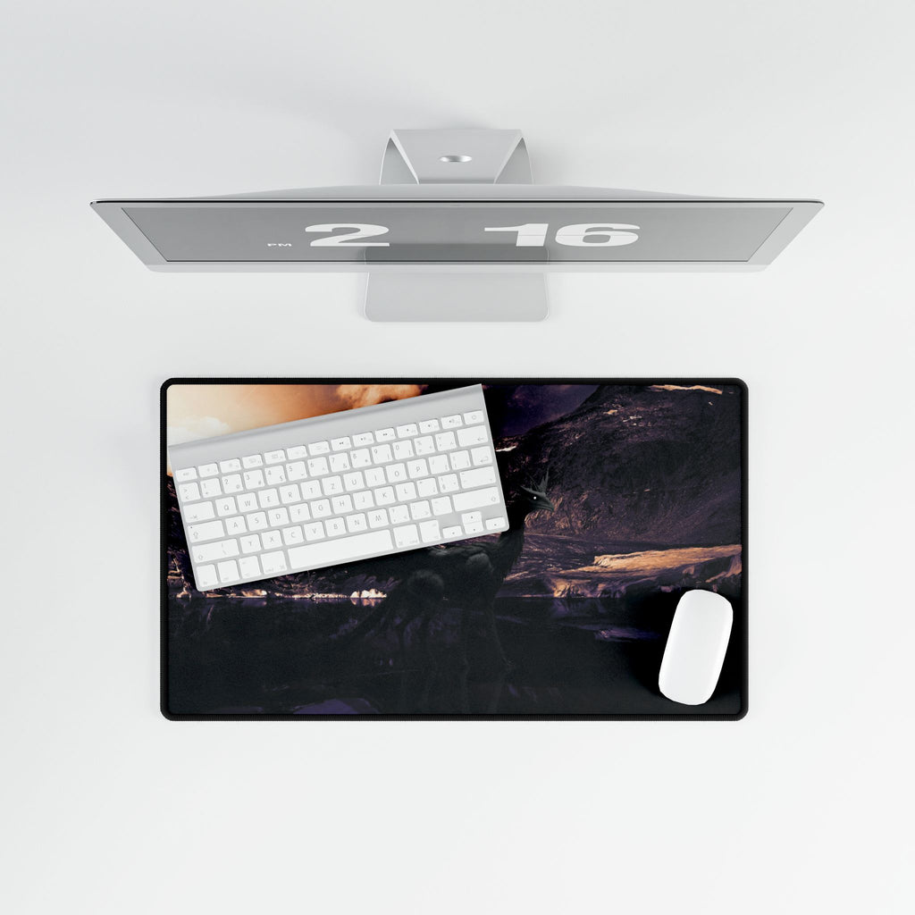 Baby Winged Dragon Mouse Pad - Cute Fantasy Desk Mat