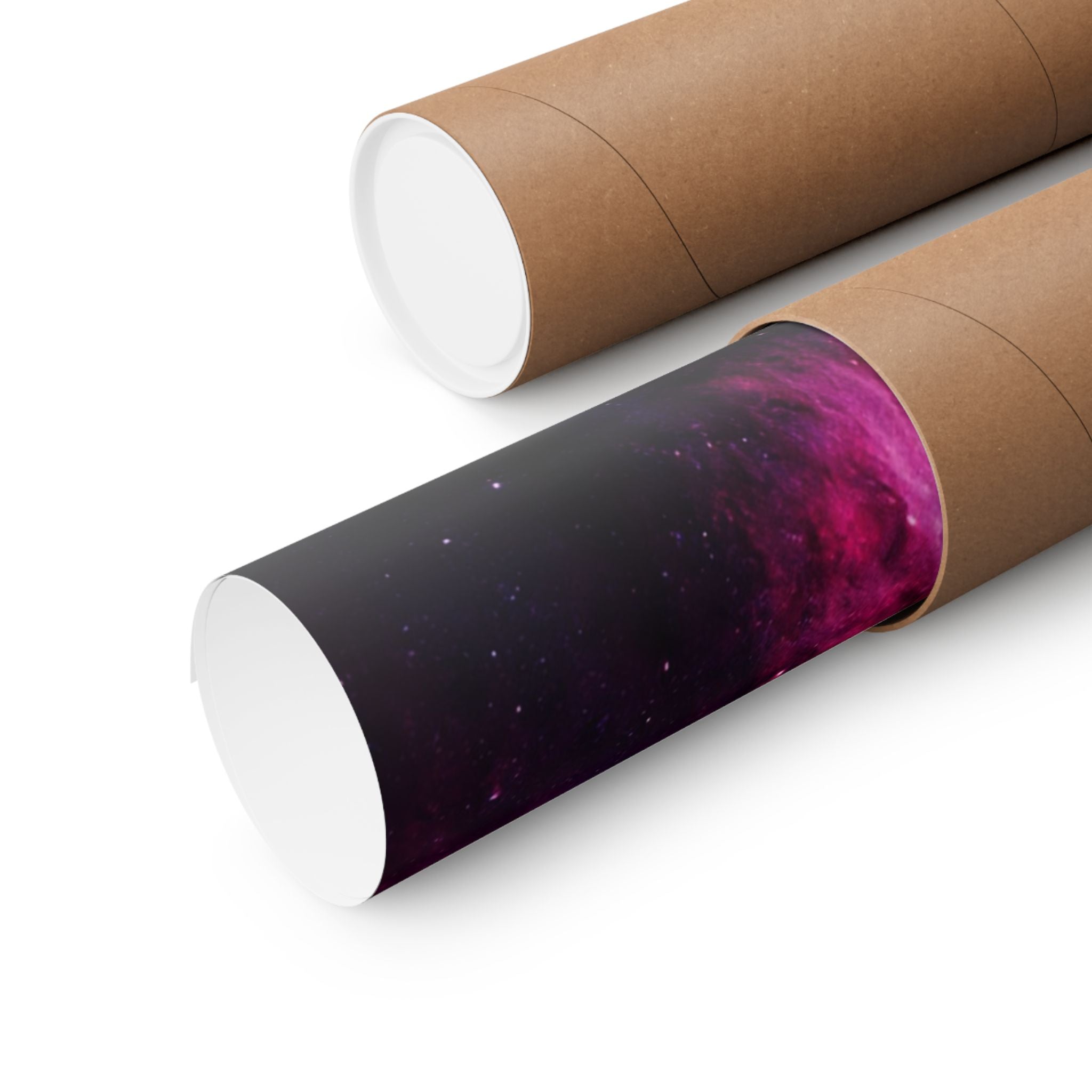 Light Nebula Poster Print - Cosmic Cloud Space Art