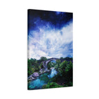 Enchanted Landscape Canvas Wall Art - Fantasy Forest Decor