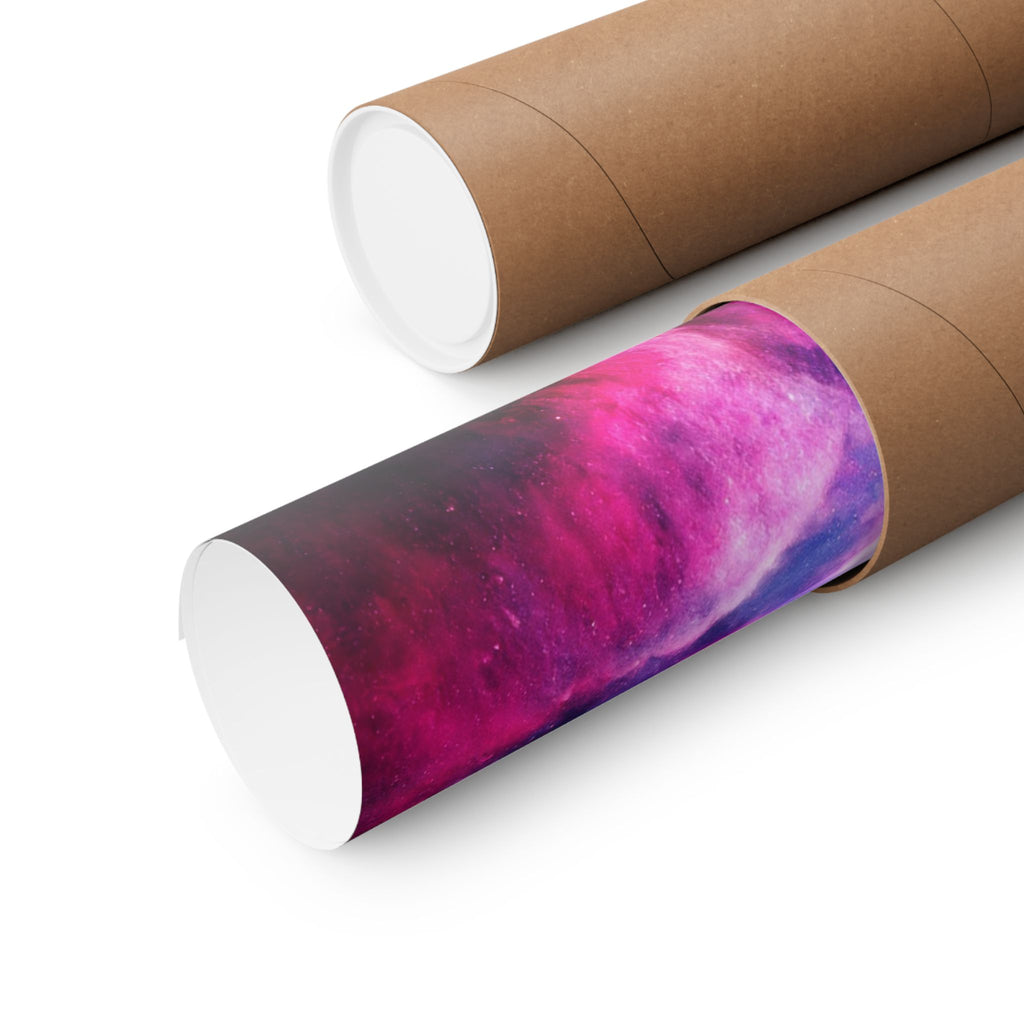 Light Nebula Poster Print - Cosmic Cloud Space Art