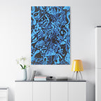 Doodles of a Lost Mind Canvas Art - Psychedelic Abstract Mindscape