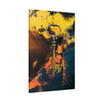 Key To The Kingdom Canvas Wall Art - Fantasy Mysterious Decor