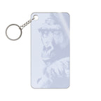 Educated Gorilla Keychain - Abstract Animal Acrylic Charm