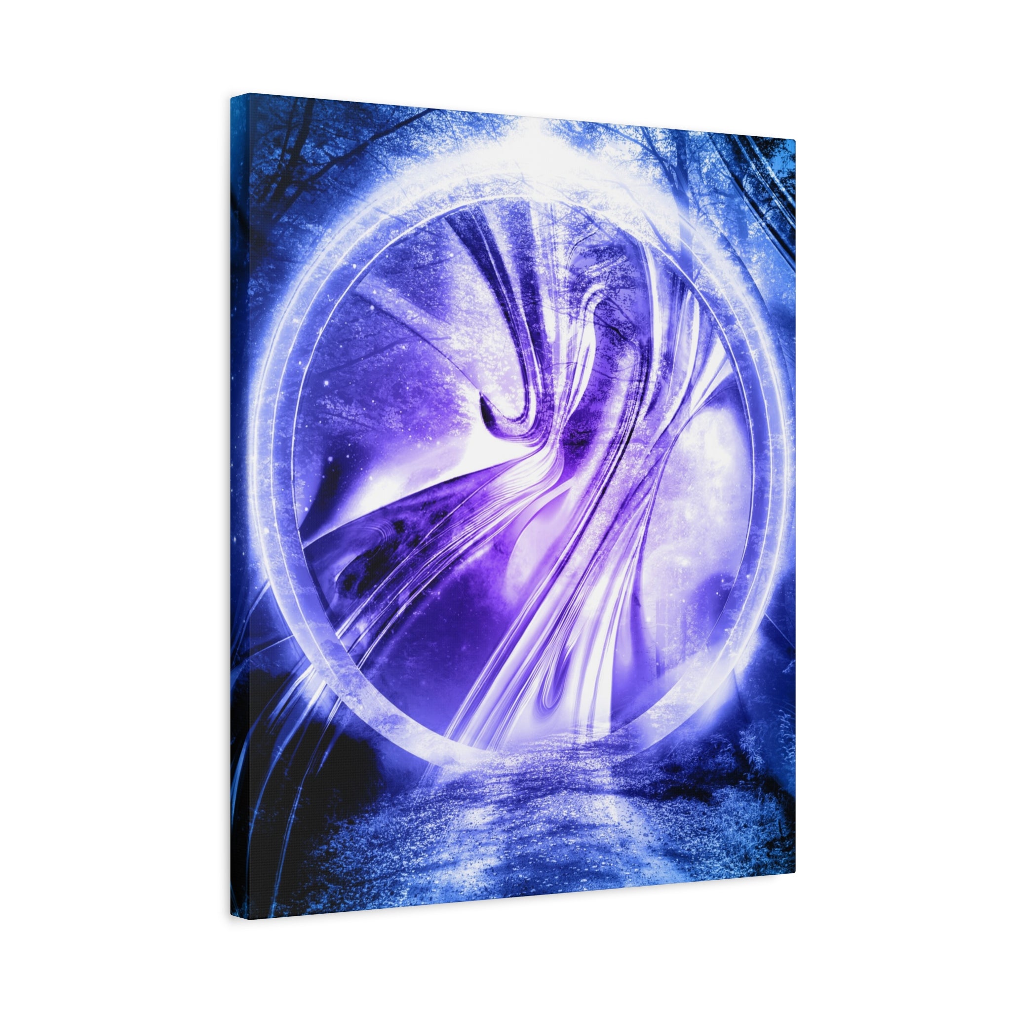 Lost Forest Magic Portal Canvas Wall Art - Special Edition Fantasy Landscape