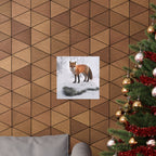 Sprit of The Fox Painting Matte Poster Print
