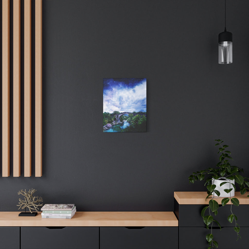 Enchanted Landscape Canvas Wall Art - Fantasy Forest Decor