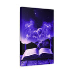 Magic Book Love Spell Canvas Wall Art - Witchy Fantasy Decor